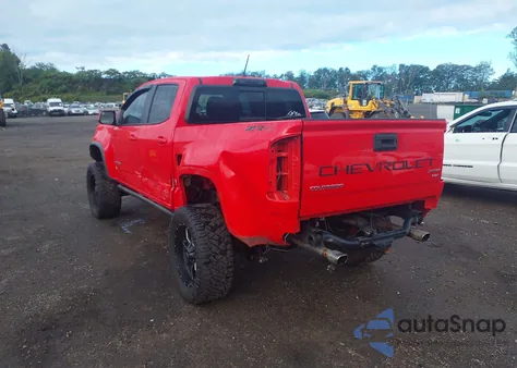 2018 Chevrolet Colorado Zr2 from USA, damaged, VIN 1GCGTEEN2J1208397